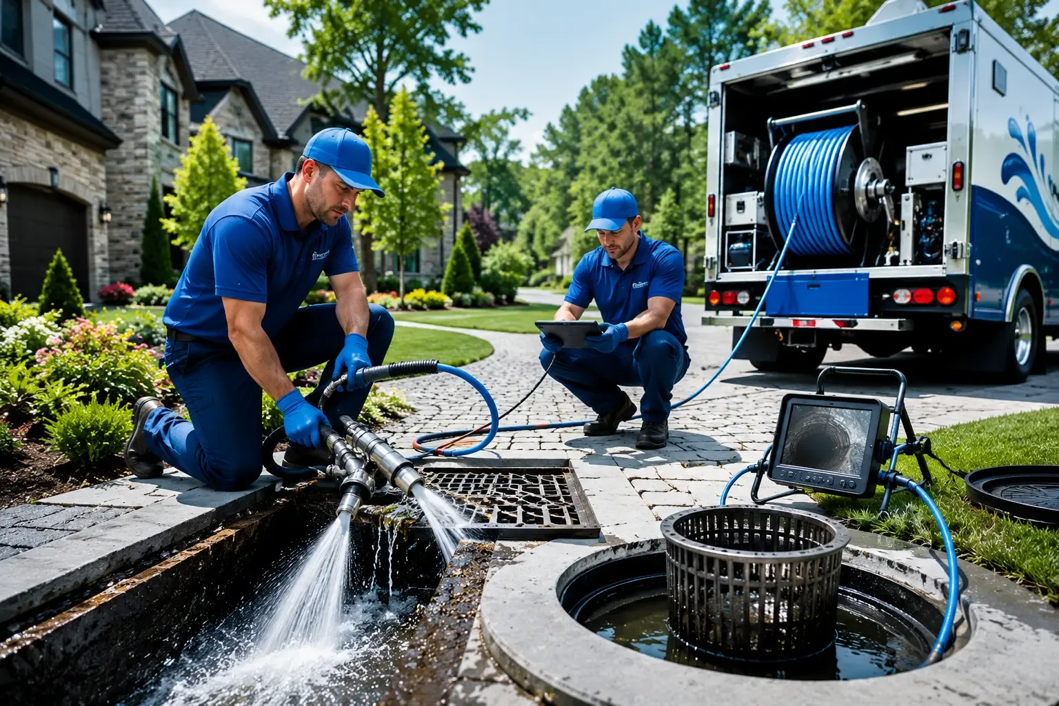 Local outdoor drain cleaning professionals in Fountain City, WI