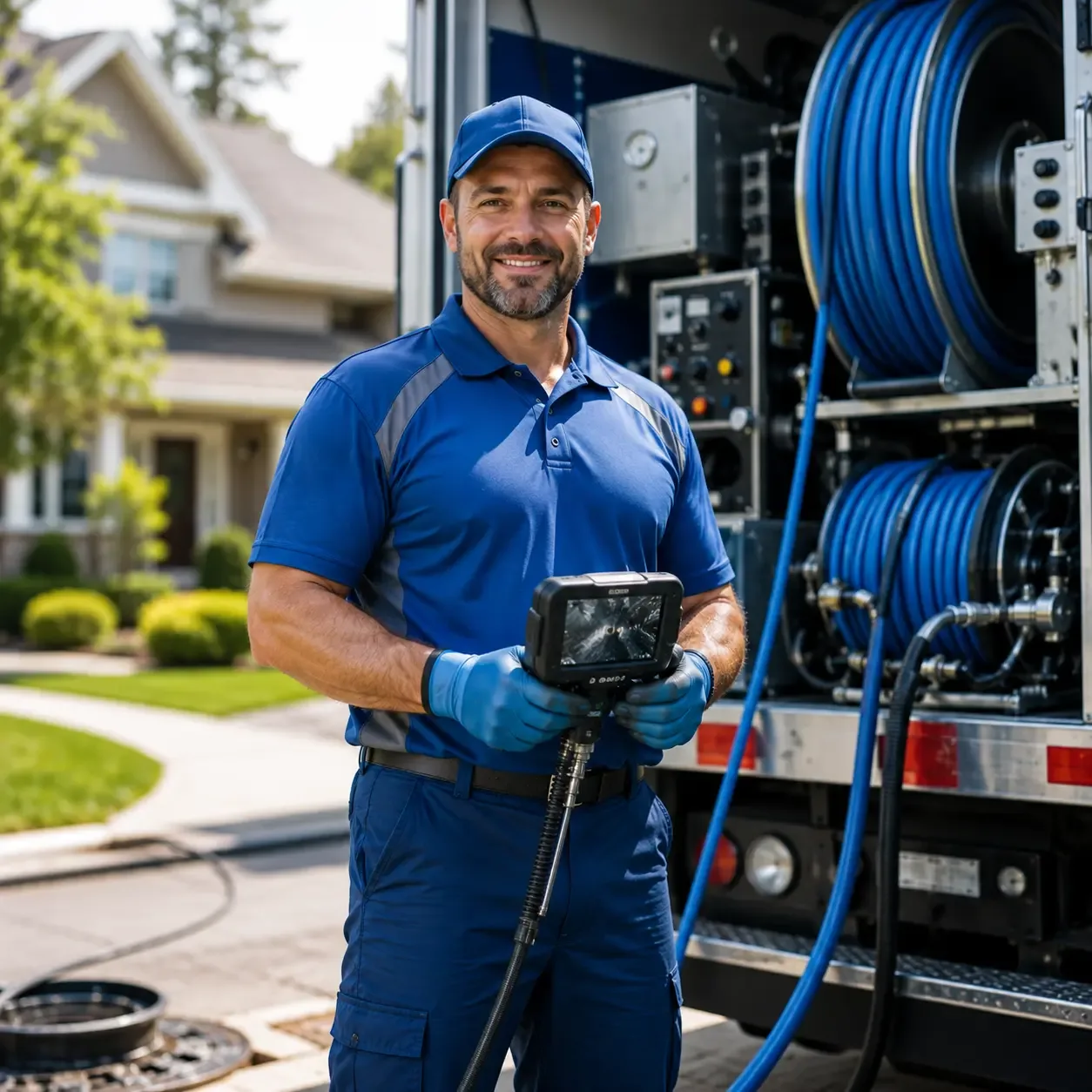 Local outdoor drain cleaning specialists in Fountain City, WI